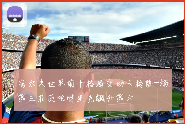高尔夫世界前十格局变动卡梅隆-杨第三菲茨帕特里克飙升第六
